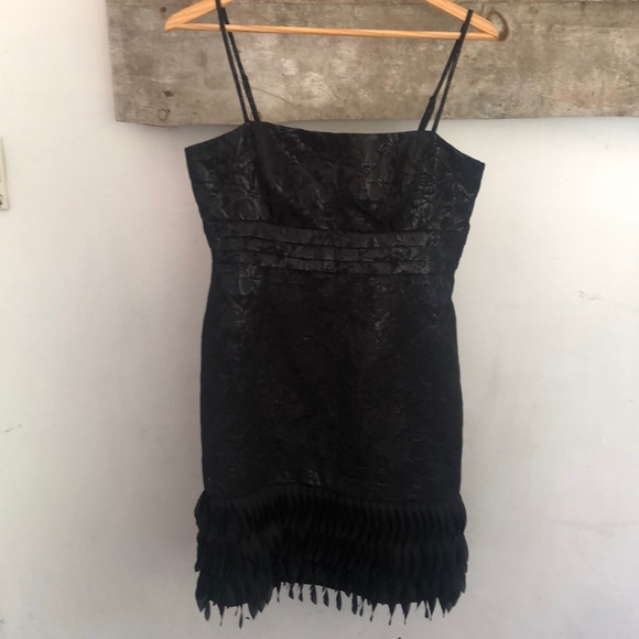 Brocade fringed LBD - Picture 1 of 5